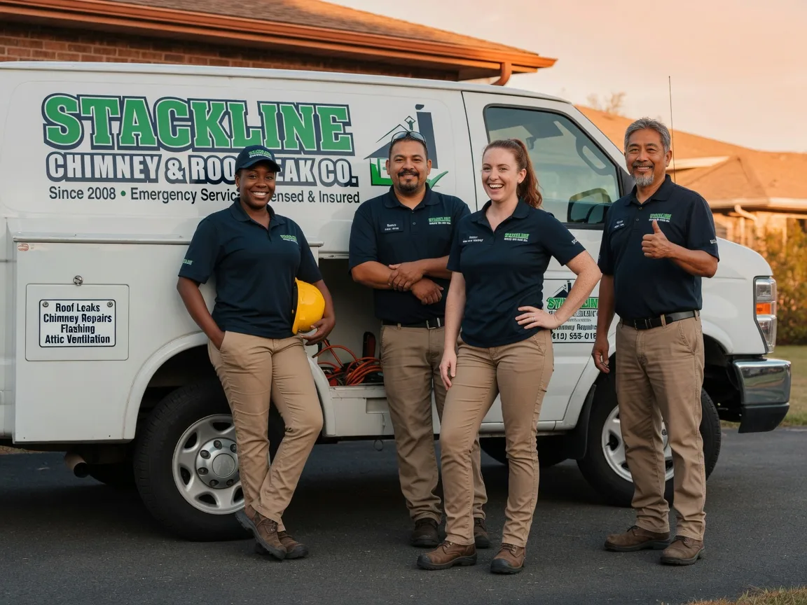 Chimney flashing repair company in Bowmansville, PA
